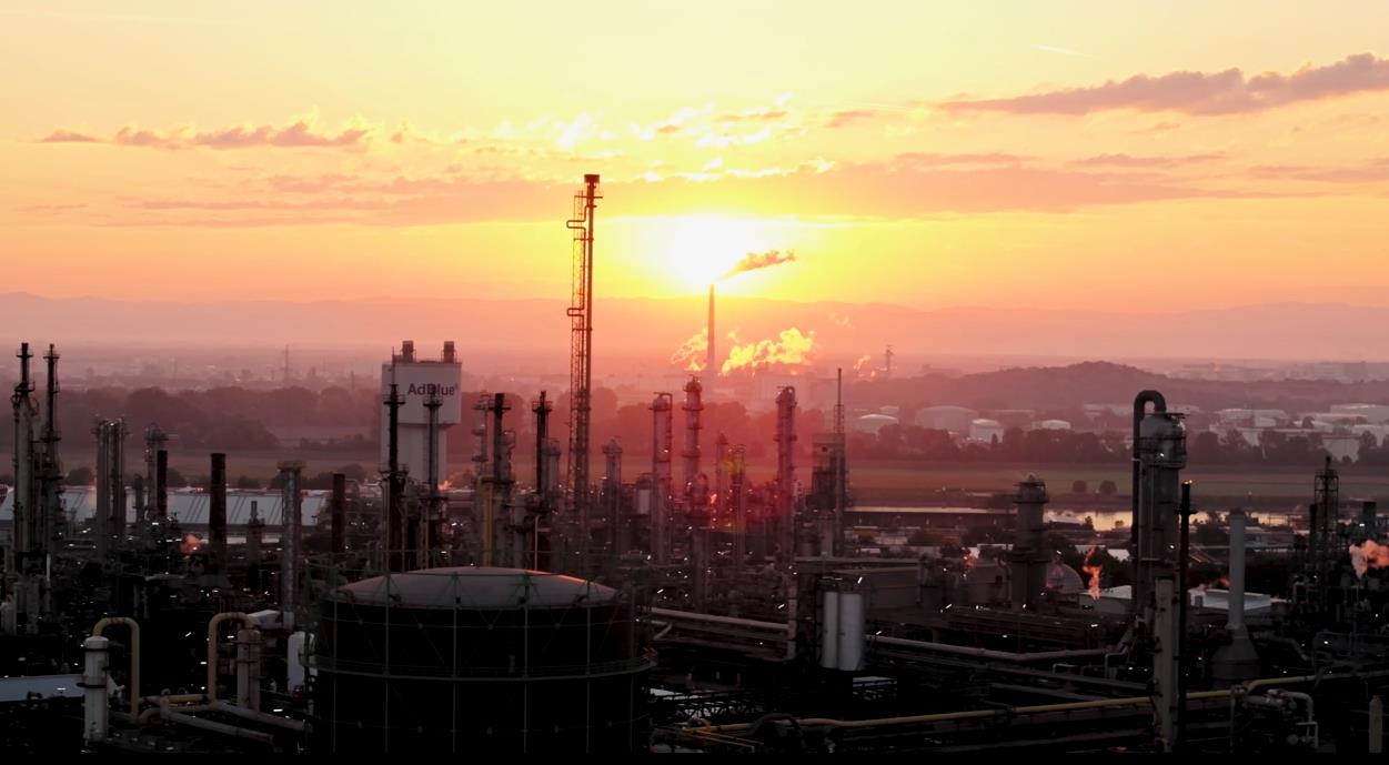 Autonomous surveillance at BASF’s integrated chemical complex in Ludwigshafen.